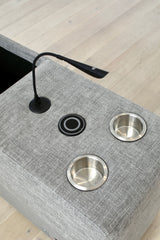 Newport 5 Piece Power Recliner Suite - Top Storm