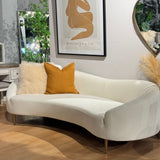 Lucia 3 Seater Sofa - Cream