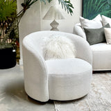 Rae Swivel Armchair - Wheat