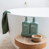 Al.ive Wash & Lotion Duo + Tray - Kaffir Lime & Green Tea