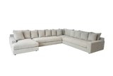 Sidney 2.5 Seater Armless - Cuddle Grey Gum