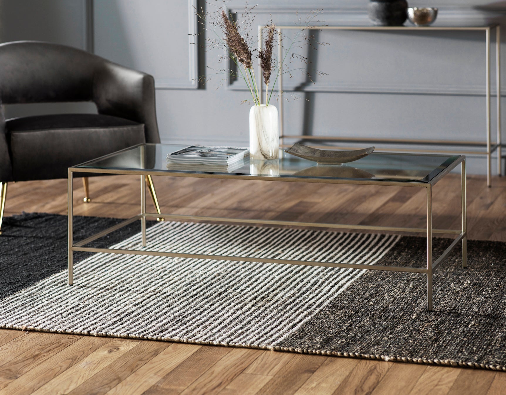 Buy Rothbury Glass Top Coffee Table in Perth, Osborne Park, Joondalup