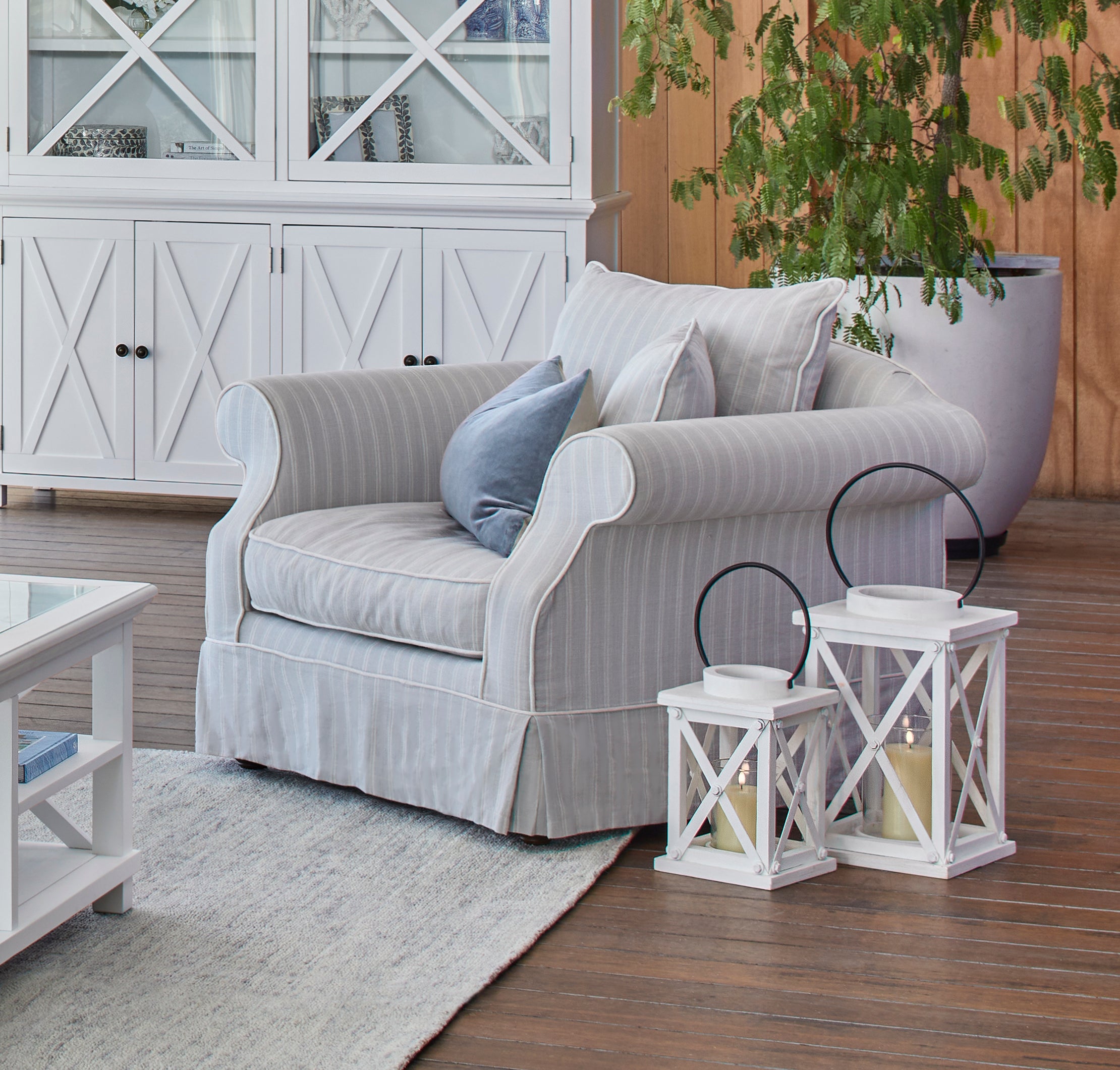 Buy Belle Hamptons Style Arm Chair in Perth, Osborne Park, Joondalup