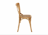 Cross Back Chair (Natural)