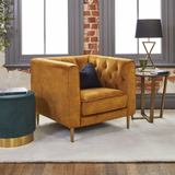 Bloomsburg Armchair - Gold