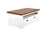 Surrey 2 Drawer 1 Shelf Coffee Table
