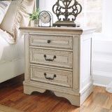 Antoinette 3 Drawer Night Stand