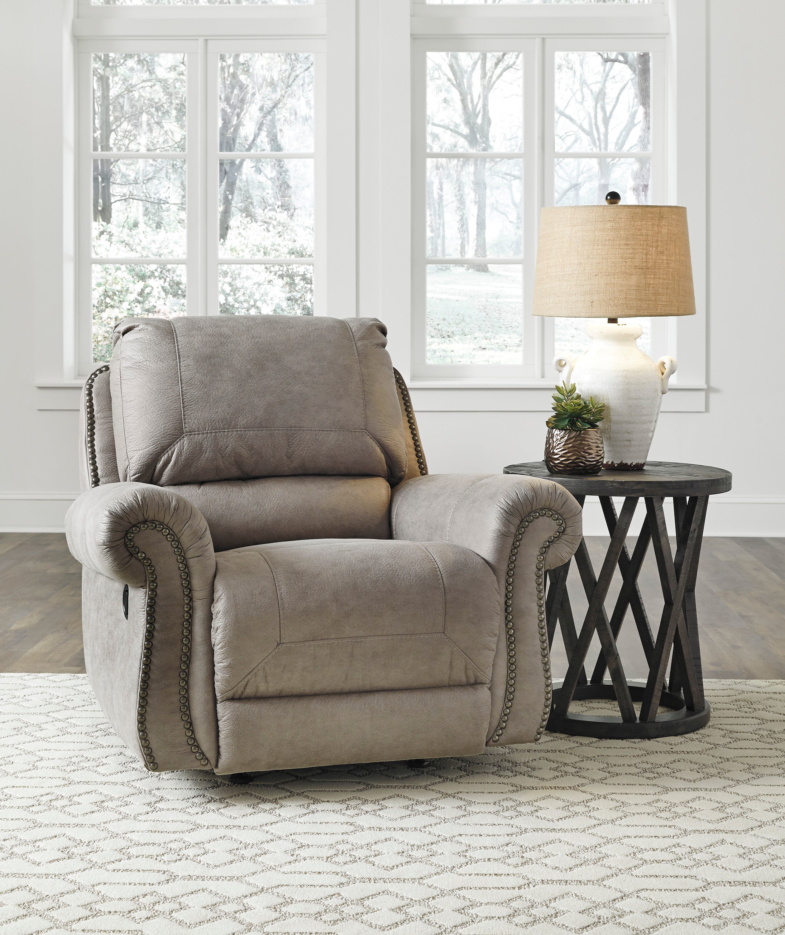 Normandy Rocker Recliner Steel