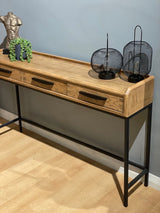 Portland 3 Drawer Console