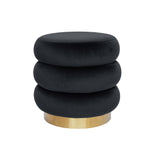 Lulu Ottoman - Black