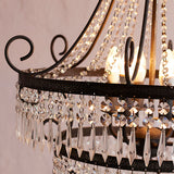 Diana 6 Light Cut Glass Chandelier