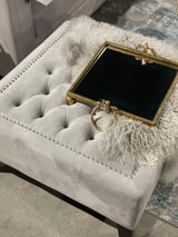 Casablanca Ottoman - Mink