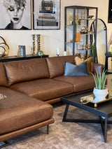 Brooklyn Leather Chaise