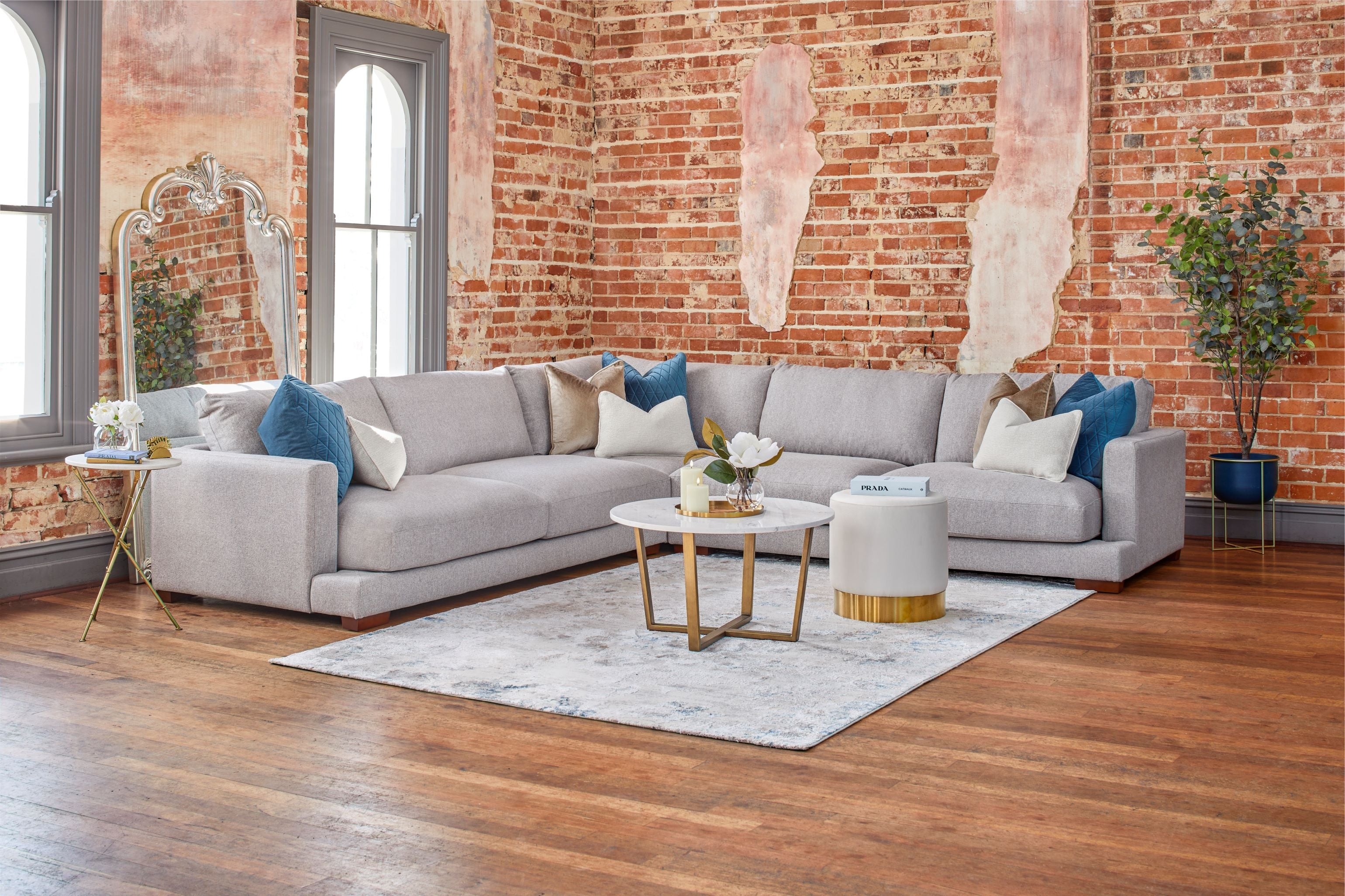 Buy Vienna 6 Seater Corner Lounge Suite in Perth, Osborne Park