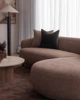 Rae 3 Seater with Chaise - Taupe