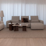 Lunare Ottoman - Autumn Tweed