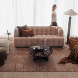 Monroe 3 Seater Sofa - Almond