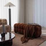 Monroe Bench Seat - Mohe Rust