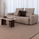Lunare 2 Seater with Extendable Back Rests - Autumn Tweed