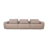 Lunare 3 Seater with Extendable Back Rests - Autumn Tweed