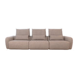 Lunare 3 Seater with Extendable Back Rests - Autumn Tweed