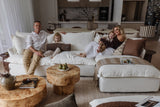 Luna Waterproof 4 Seater with Chaise