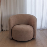 Rae Swivel Arm Chair - Taupe