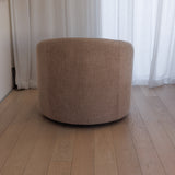 Rae Swivel Arm Chair - Taupe