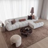 Savannah 3 Seater with Chaise - Vanilla