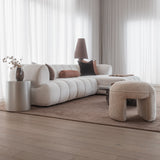 Savannah 3 Seater with Chaise - Vanilla