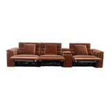 Lorde 3 Seater with 2 Power Recliners - Provence Cinnamon