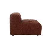 Saatchi Single Seat with No Arm - Preston Cinnamon