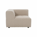 Saatchi Single Seat with Arm/Corner - Preston Marshmallow