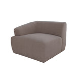 Sade Single Seat with LHS Arm - Preston Cobblestone