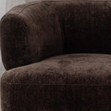 Paloma Swivel Arm Chair - Tilly Chestnut