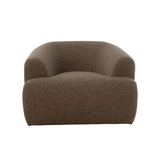 Sade Swivel Arm Chair - Capri Raisin