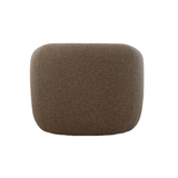 Sade Swivel Arm Chair - Capri Raisin