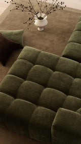 Valletta 3 Seater with Chaise - Mystique Heritage