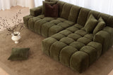 Valletta 3 Seater with Chaise - Mystique Heritage