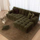 Zoya - Handloomed Wool Rug - Green