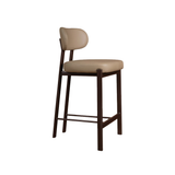 Coco Counter Stool - Dune with Espresso Legs