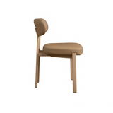 Coco Dining Chair - Caramel with Oak Finish Legs