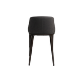 Ashford Counter Stool - Noir with Walnut Legs