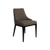 Ashford Dining Chair - Saddle with Ebony Legs