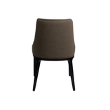 Ashford Dining Chair - Saddle with Ebony Legs