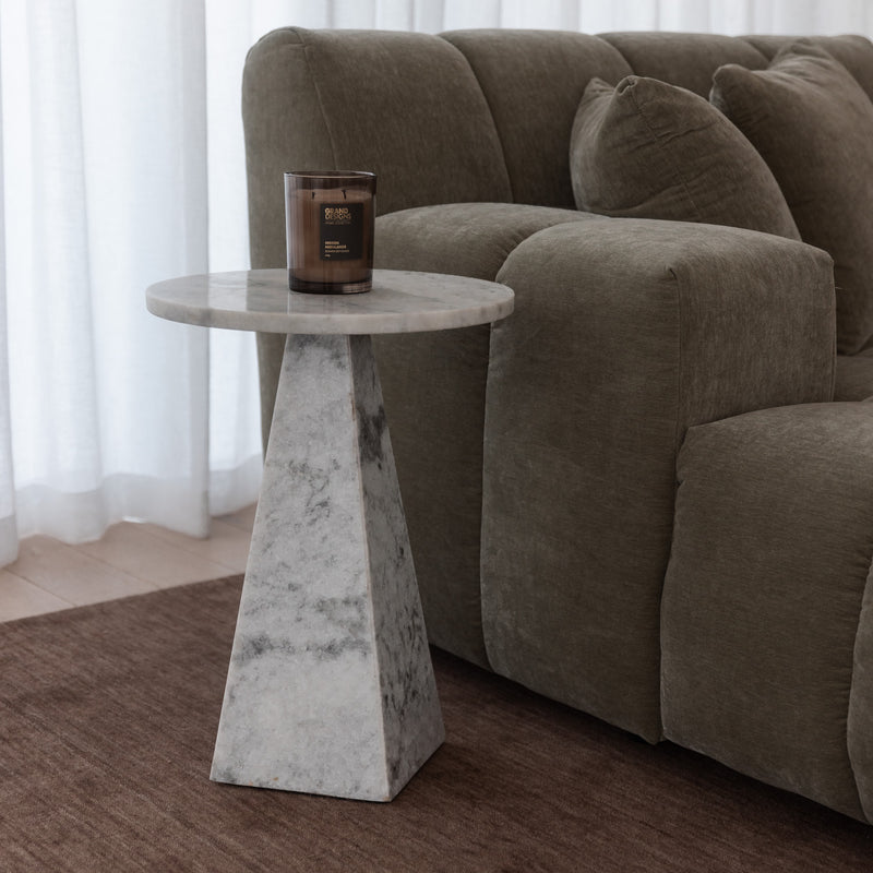 Buy Torin White & Grey Side Table in Perth, Osborne Park & Joondalup ...