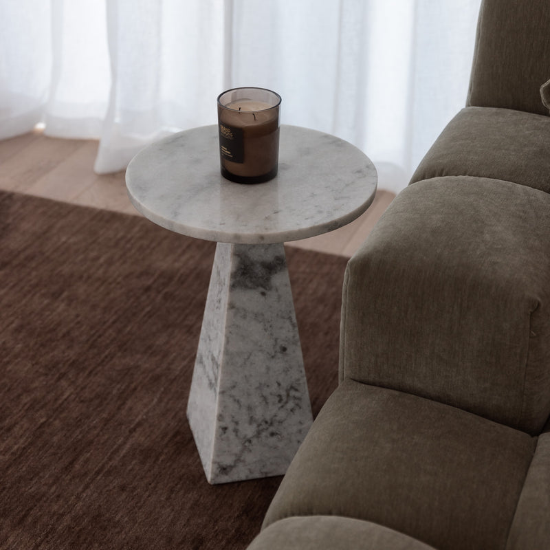 Buy Torin White & Grey Side Table in Perth, Osborne Park & Joondalup ...