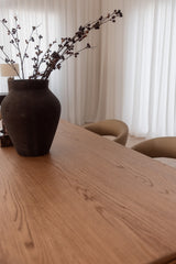 Rowan 2000 Dining Table - Honey Oak
