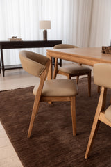 Rowan 2000 Dining Table - Honey Oak