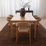 Rowan 2000 Dining Table - Honey Oak